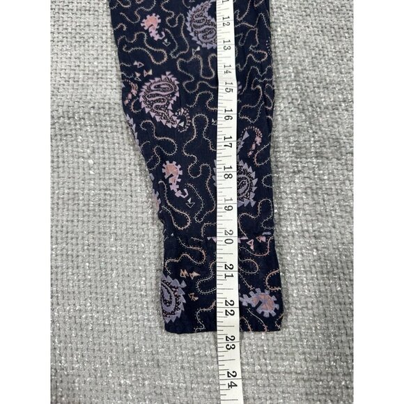 Isabel Marant Etoile Top Womens‎ 36 Blue Pink Mexika Paisley Cotton Button Up - Picture 10 of 11
